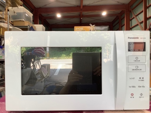 Panasonic 電子レンジ　NE-FL100-W 2022年製 \n