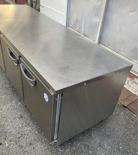 動確済み】2017年 フクシマ 低コールドテーブル冷蔵庫 TNC-60RM3-F