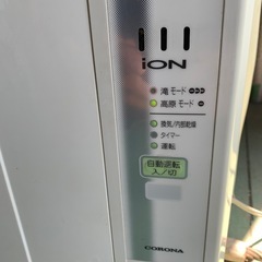コロナ窓型エアコン2011年製の画像