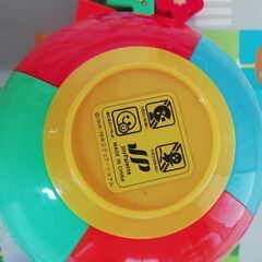 知育ﾌﾞﾛｯｸ*わんわんとｳｰﾀﾝのまるまるパズル*USEDの画像