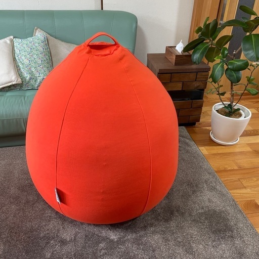 【美品】Yogibo Pod ヨギボーポッド (オレンジカラー)【お譲り先決まりました】