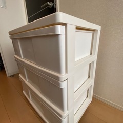 衣装ケース　3段の画像