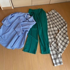 レディース服３点セット　秋　M〜L（フリーサイズ）