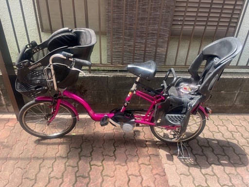 電動アシスト自転車チャイルドシート付き