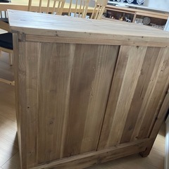 古材キャビネットの画像