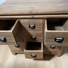 古材キャビネットの画像