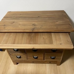 古材キャビネットの画像