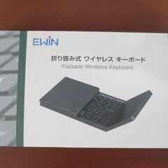 EWiN 折り畳みキーボード タッチパッド 日本語配列 Bluetoothの画像