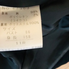 黒ベルベットジャケットの画像