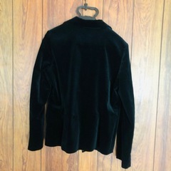 黒ベルベットジャケットの画像