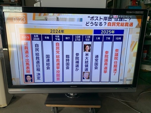 シャープAQUOS46インチ