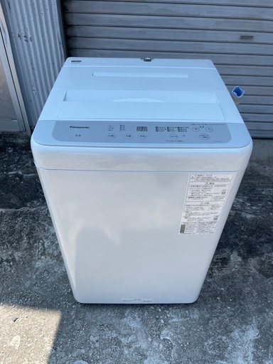 パナソニック　洗濯機　5.0kg 2022年製