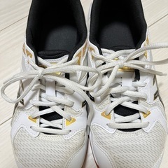 美品 asics アシックス バレーボールシューズ 25cm