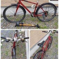 ロードバイク自転車 GIANT 27.5"グラビエ パンク中 オマケ付き ジャイアントの画像