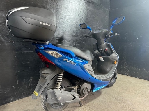 ★支払い総額7.5万円★関東圏内即日配送可能！ スズキ GSR125 激安小型スクーター！リアボックス付き！走行テスト済み！