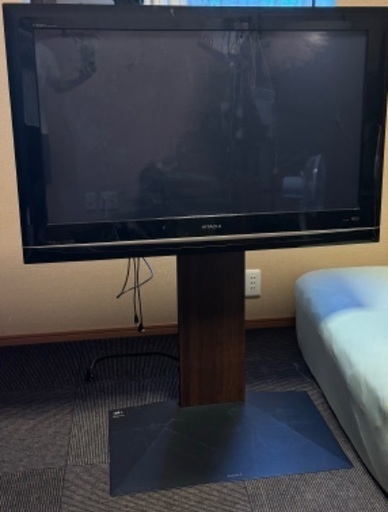 HITACHIテレビ\u0026テレビ台\u0026Chromeキャスト