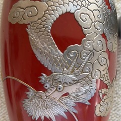 琉球漆器花瓶の画像