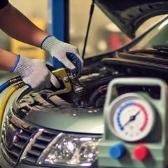 ☆横浜市より☆エアコン修理☆車のエアコンしっかり効いてますか？ ☆所要時間30分程でキンキンに冷やします！の画像