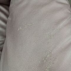 ★ジモティ割あり★  3人掛けソファー ブラウン H95×D80×W173 クリーニング済み TC982の画像