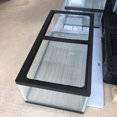 【美品】鈴木製作所 らんちゅう水槽900（896×450×300）90cm水槽（単体）①の画像