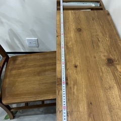 デスク・イス　セットの画像