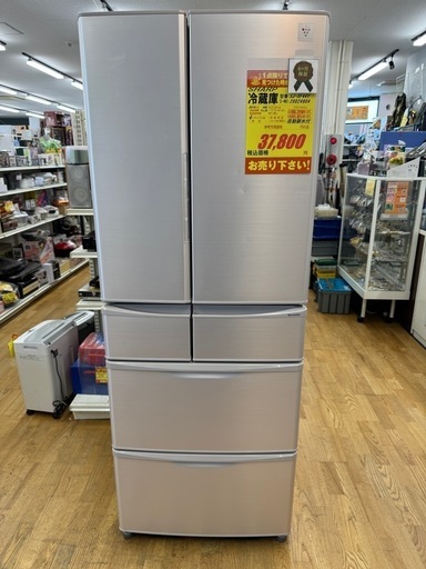 SHARP製★観音開き★6ドア冷蔵庫★6ヶ月間保障付き