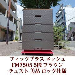 衣装ケース チェスト 幅75cm フィッツプラス メッシュ FM...