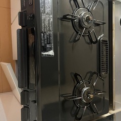 決まりました　パロマ ガスコンロ 二口 グリル