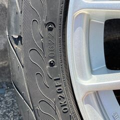 中古品　タイヤ＋ホイール（215-45-17）の画像