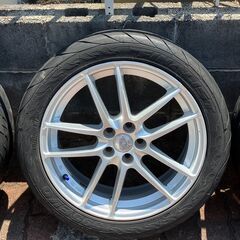 中古品　タイヤ＋ホイール（215-45-17）の画像