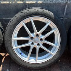 中古品　タイヤ＋ホイール（215-45-17）の画像