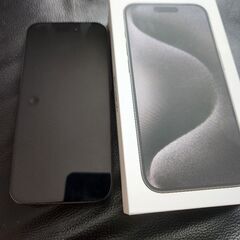 I phone  15pro 256GB 　商談中お早めにの画像