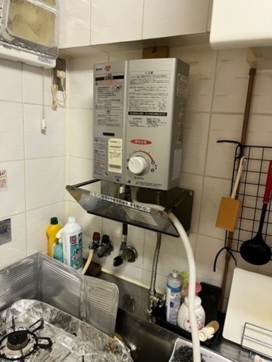 リンナイ　都市ガス　瞬間湯沸かし器　2019年式