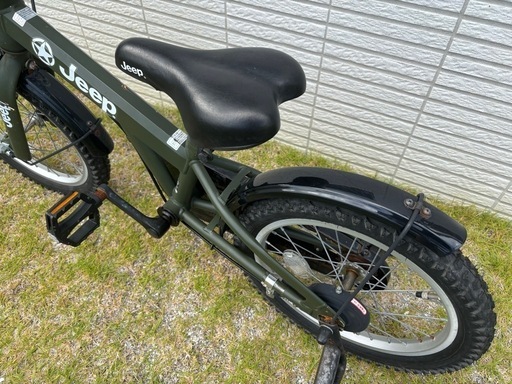 子供 注文 自転車Jeep Jeep 自転車16インチ カーキ 子供 滋賀 引渡し