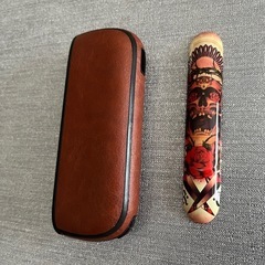 初代iQOSレザーカバーとサイドケースの画像