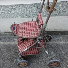 【庭作業にいかが？】シルバーカー 手押し車 キャリーケース