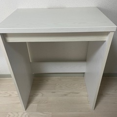 スリムデスク　、棚