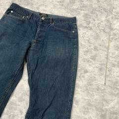 【新品同様】A.P.C アーペーセー ボタンフライ ストレート デニムパンツ / ジーンズ size:29の画像