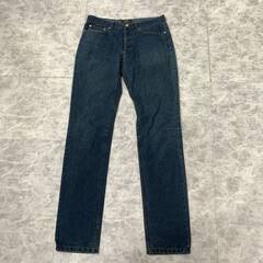 【新品同様】A.P.C アーペーセー ボタンフライ ストレート デニムパンツ / ジーンズ size:29の画像