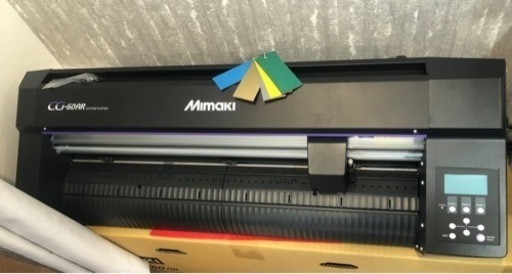 cutting plotter、Mimaki CG-60 AR、カッテイングマシン