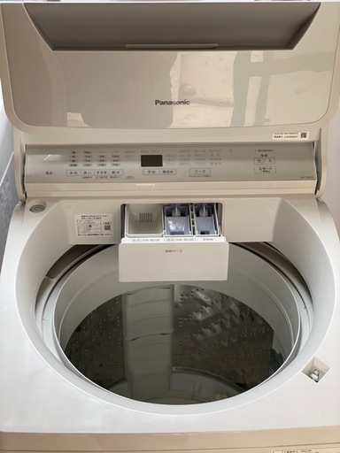 ?セール?送料・設置込み可　洗濯機　8kg Panasonic 2021年