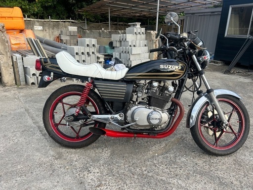 GSX400E  GS450 予備検査済み　簡単登録