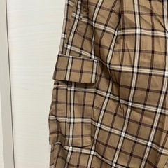 チェック柄　パンツの画像