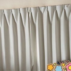 ニトリ　4点セット　カーテン　レースセット　100×135　