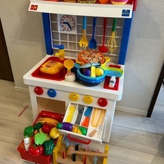 キッチン　ボーネルンド　野菜　アンパンマン炊飯器　おもちゃ等