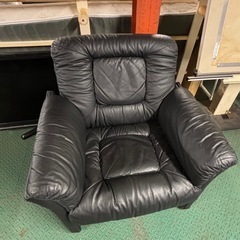 ソファ 3脚 1人掛けソファ ブラック