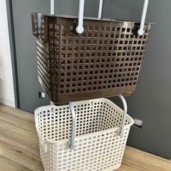 【中古】ランドリーバスケット セット