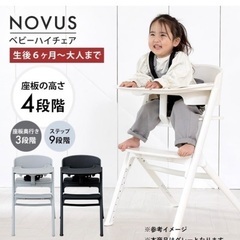 限定値下げ【新品】ハイチェア　NOVUS ノウス　ヤトミ