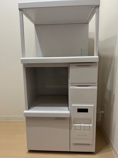 米びつ付きレンジ台