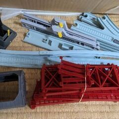 ダイソープチ電車セットの画像